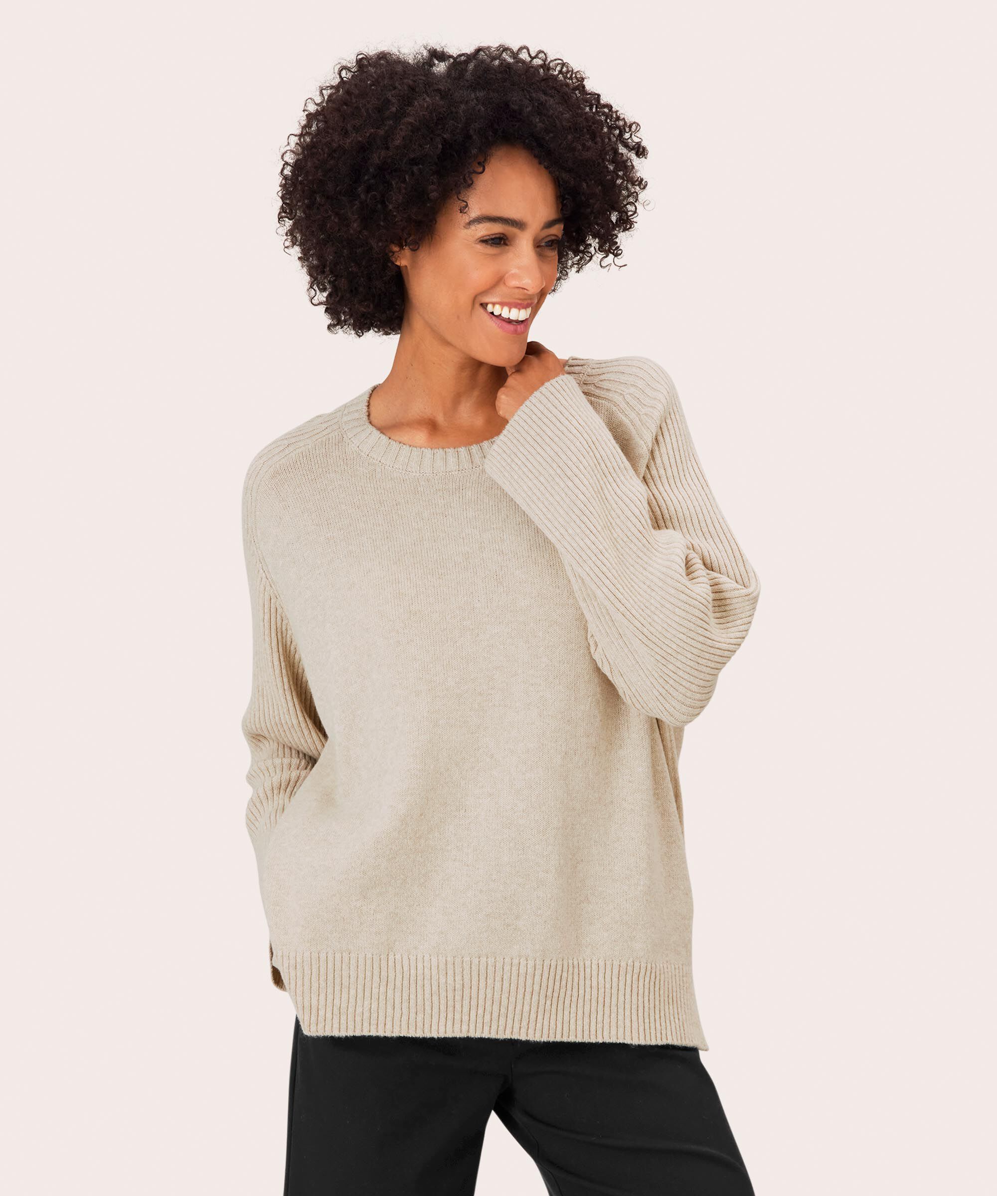 Frilla Pullover, Whitecap