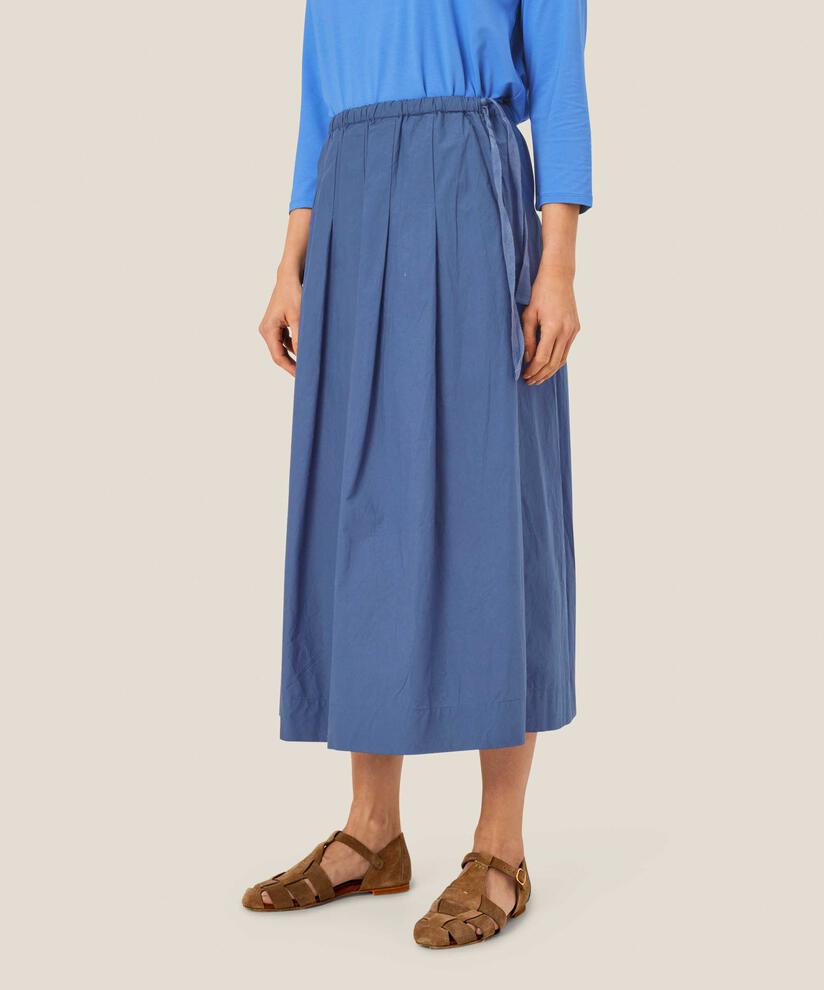 Baumwollrock mit Falten und Gummizug in der Taille, Sargasso Sea