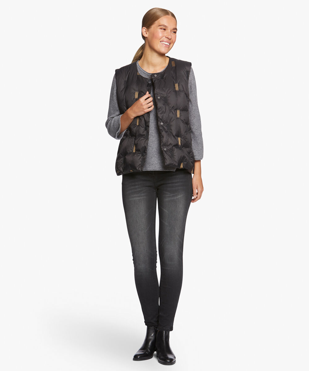 PENNY HOSE LANGE, Black