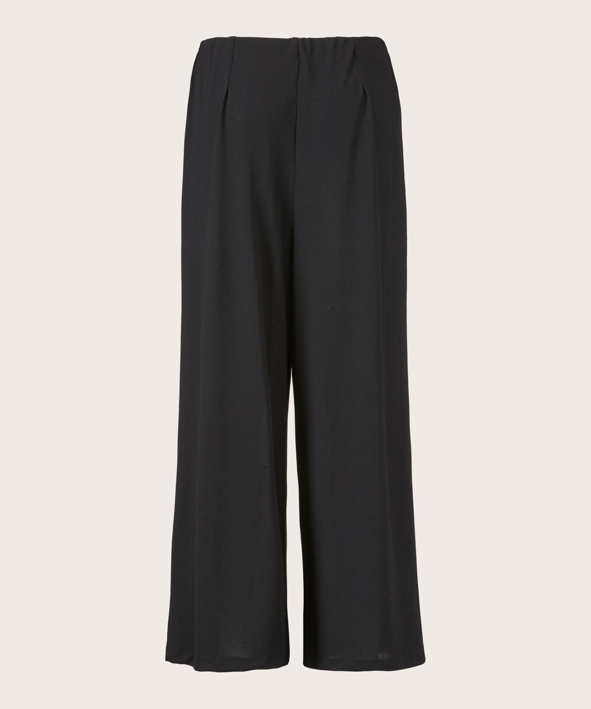 Jerseyhose Mit Elastischem Bund, Black