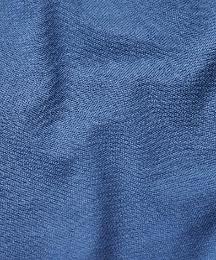 Shirt mit rundem Hals, Federal Blue