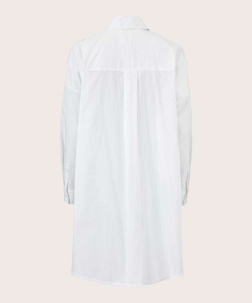 Button-Down-Hemdbluse aus Baumwolle, White