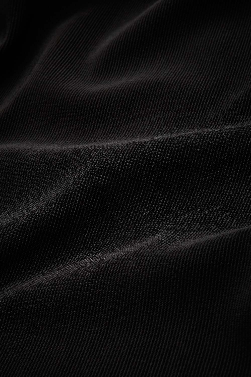 Stretchhose in Rippqualit&auml;t, Black