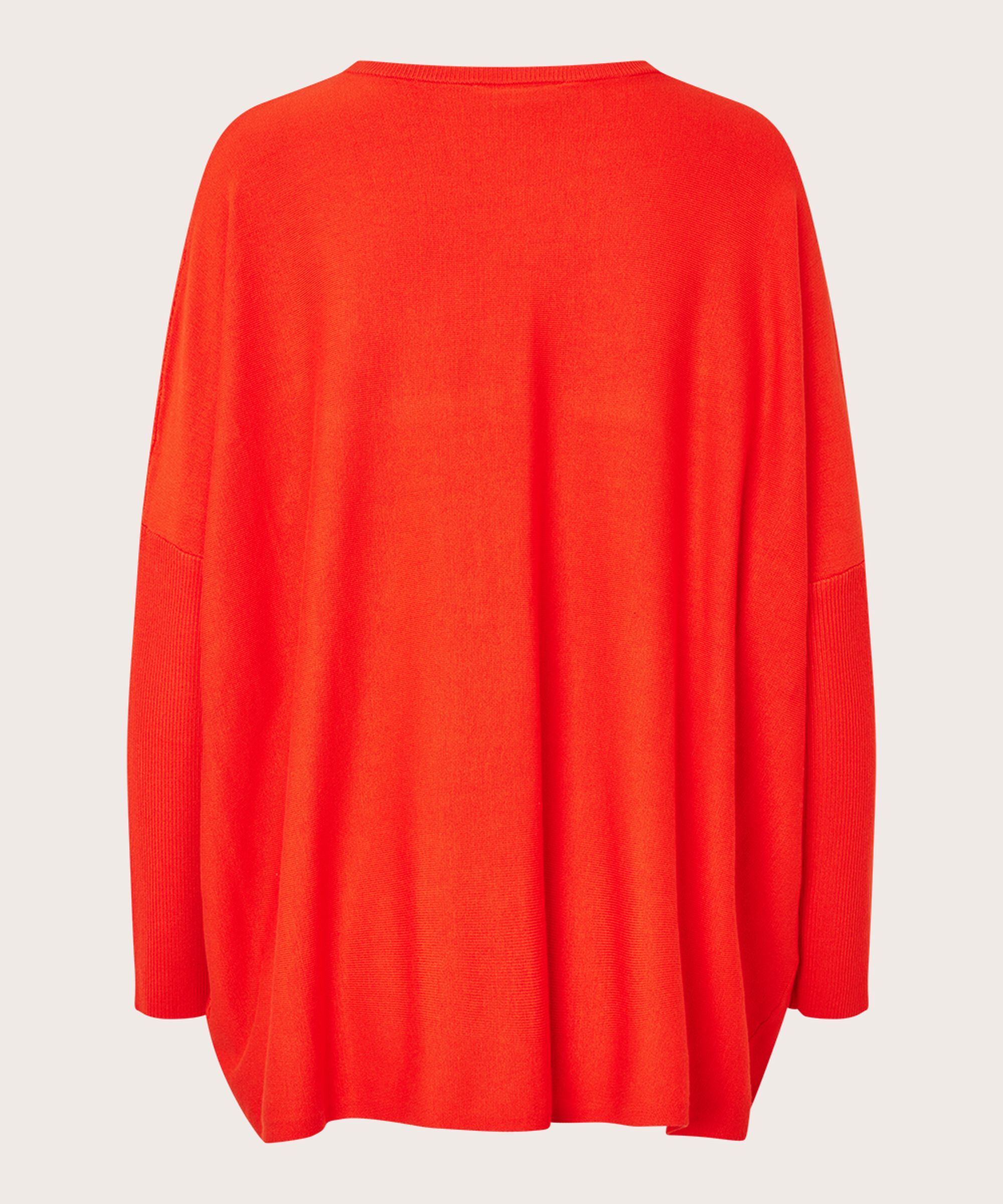 Oversize-pullover Mit Schmalen Ärmeln, Poinciana