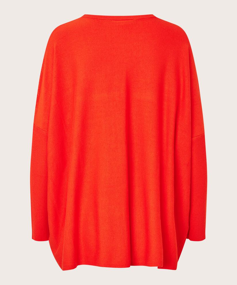 Oversize-pullover Mit Schmalen Ärmeln, Poinciana