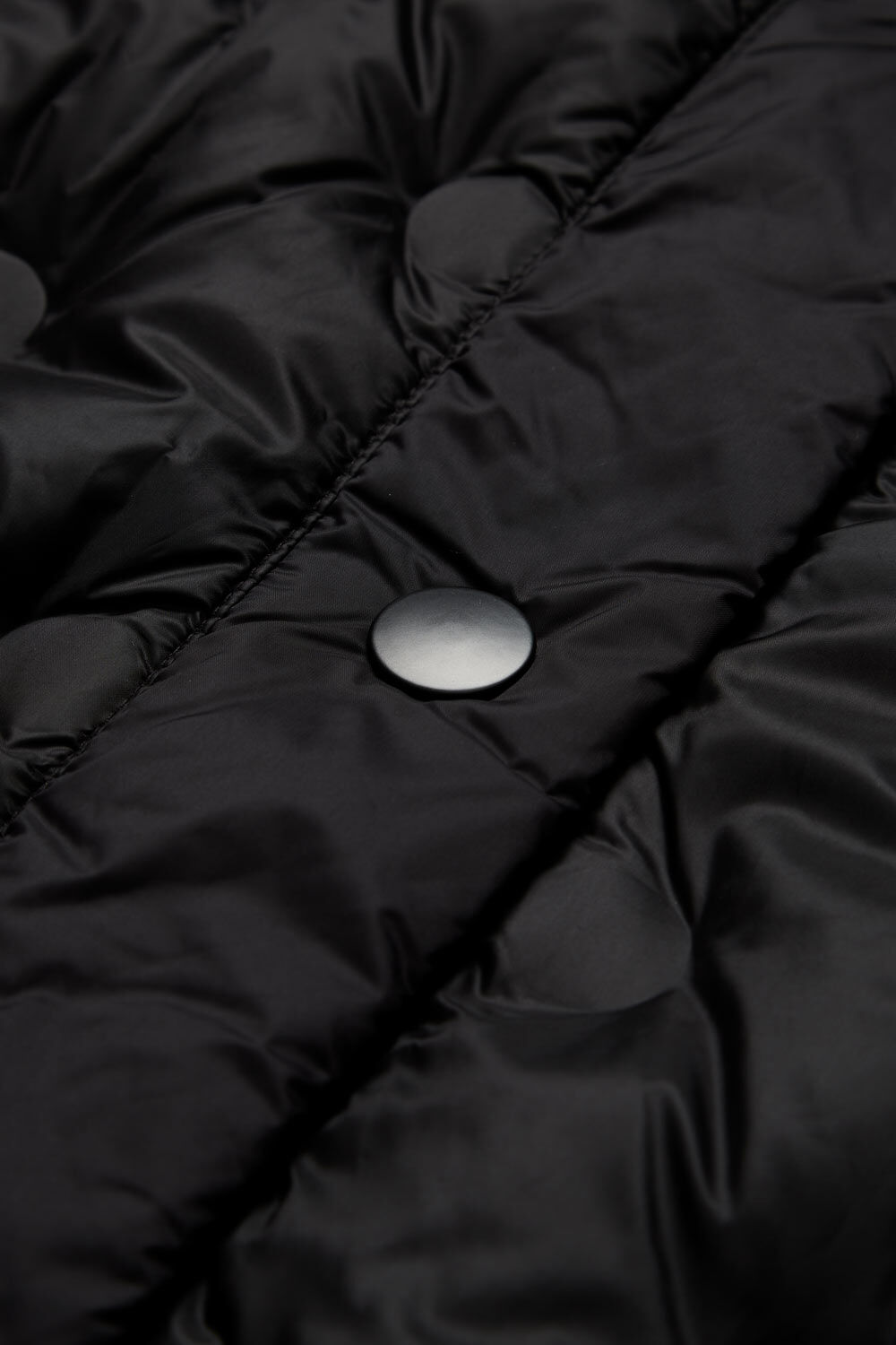 TILDA DAUNENMANTEL, Black