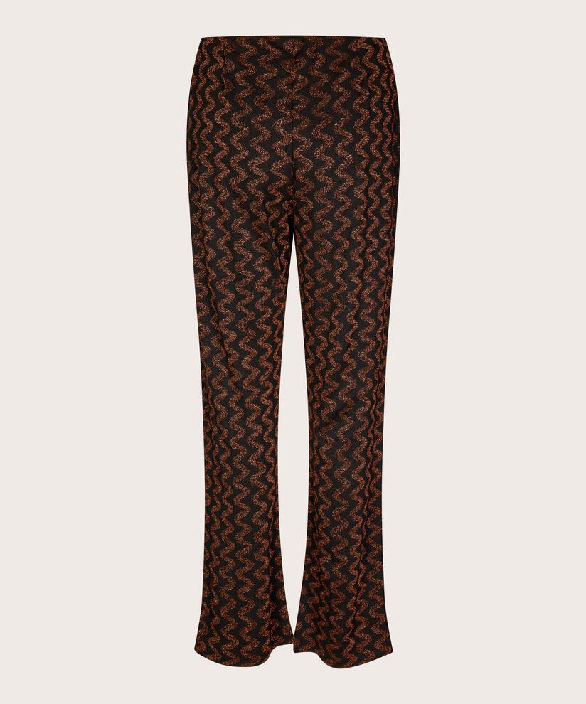 Jerseyhose mit Glitzerstreifen, Picante
