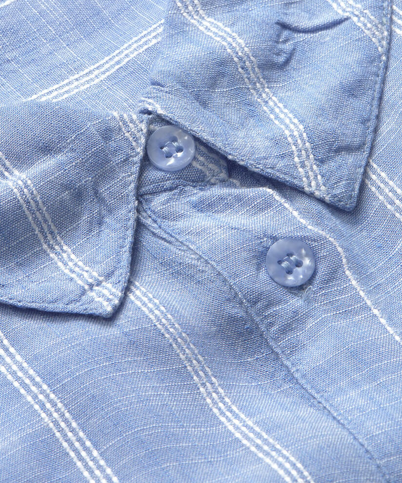 ISEL HEMDBLUSE, Medieval blue