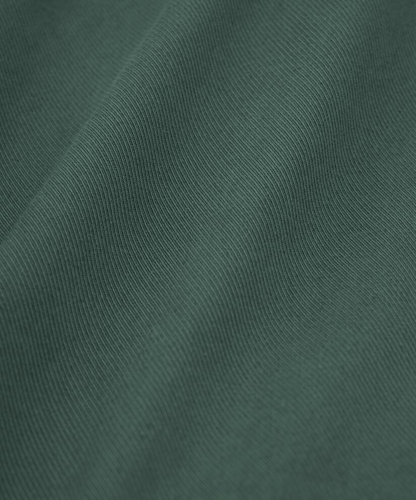 Mantel mit Reißverschluss, Knöpfen und Gürtel, Balsam Green