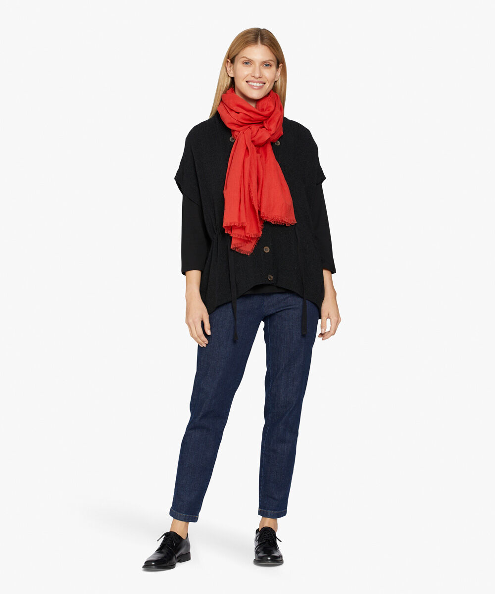 Schal aus Weicher Baumwolle, Valient Poppy