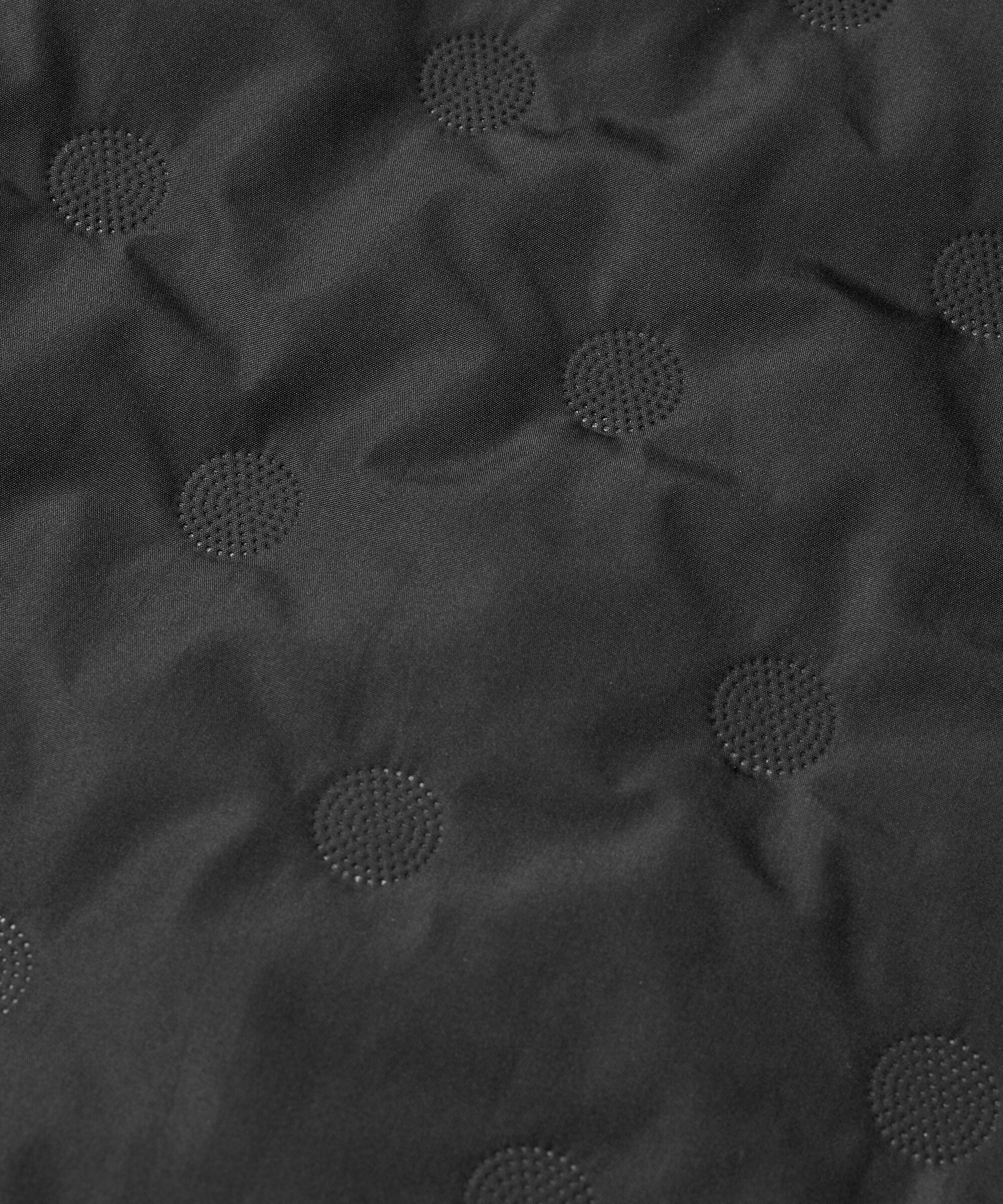 Übergangsmantel mit Knopfverschluss, Black