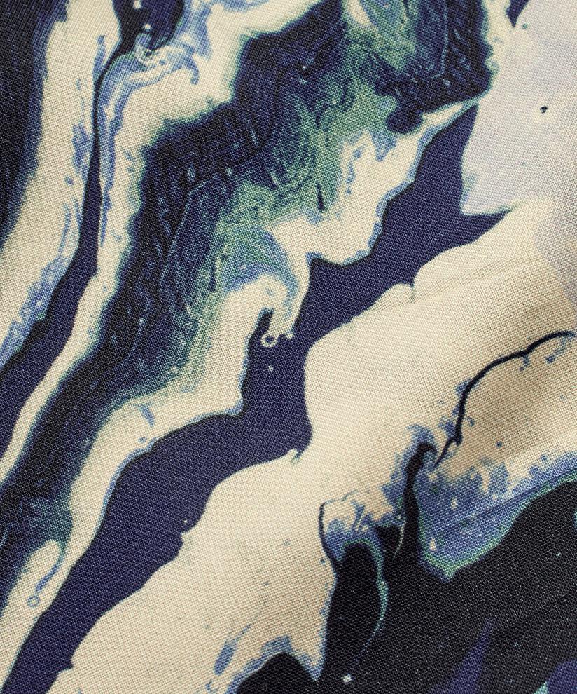 Viskose-Shirt mit langen Ärmeln und längerem Rücken, Wisteria