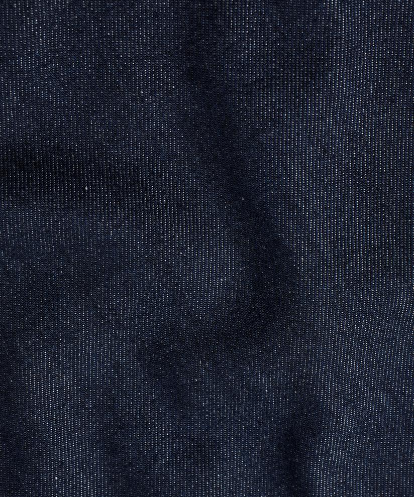 Jeanskleid mit verdeckter Knopfleiste, Dark Denim