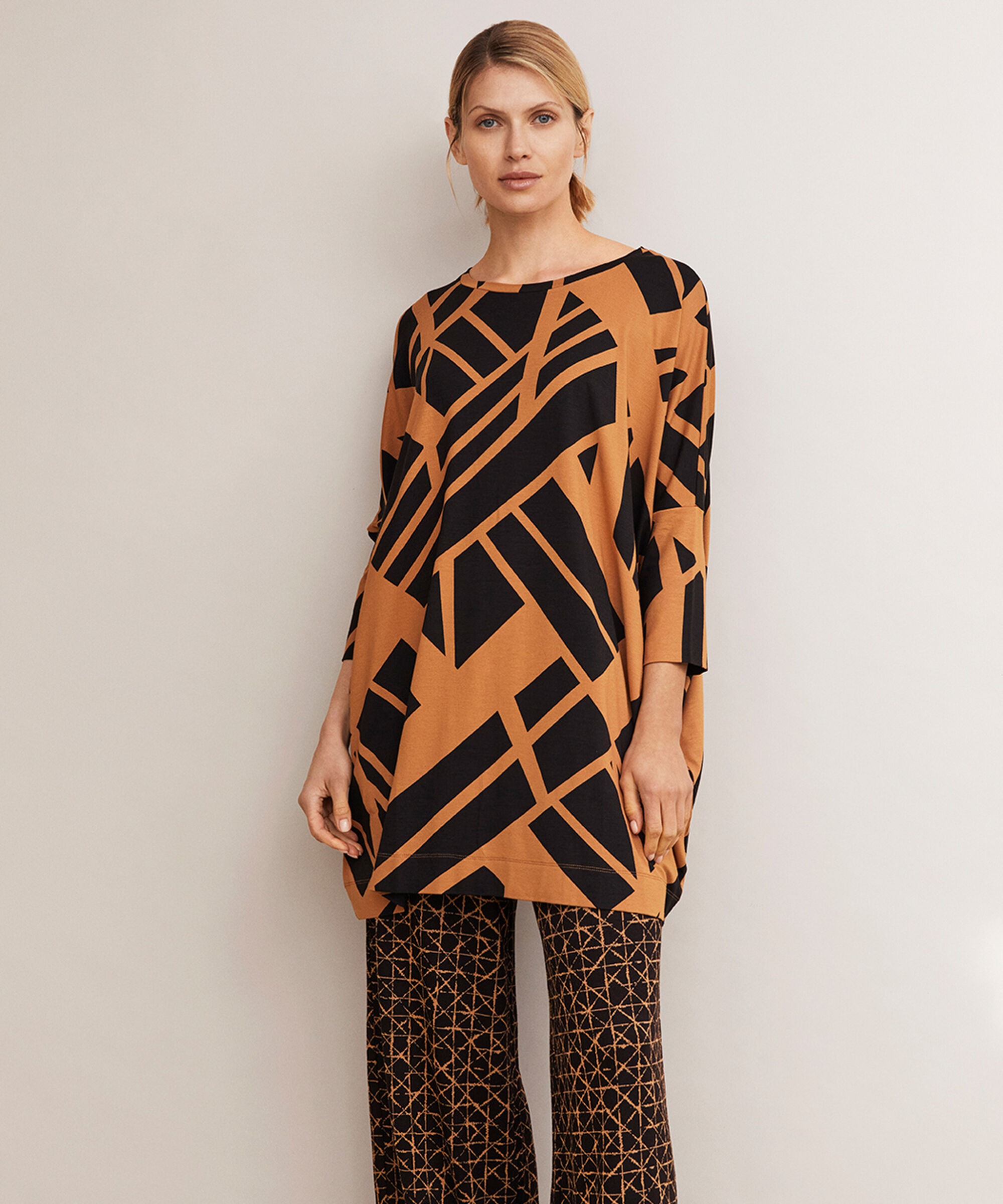 PIRISTA JERSEY HOSE, Tobacco Brown