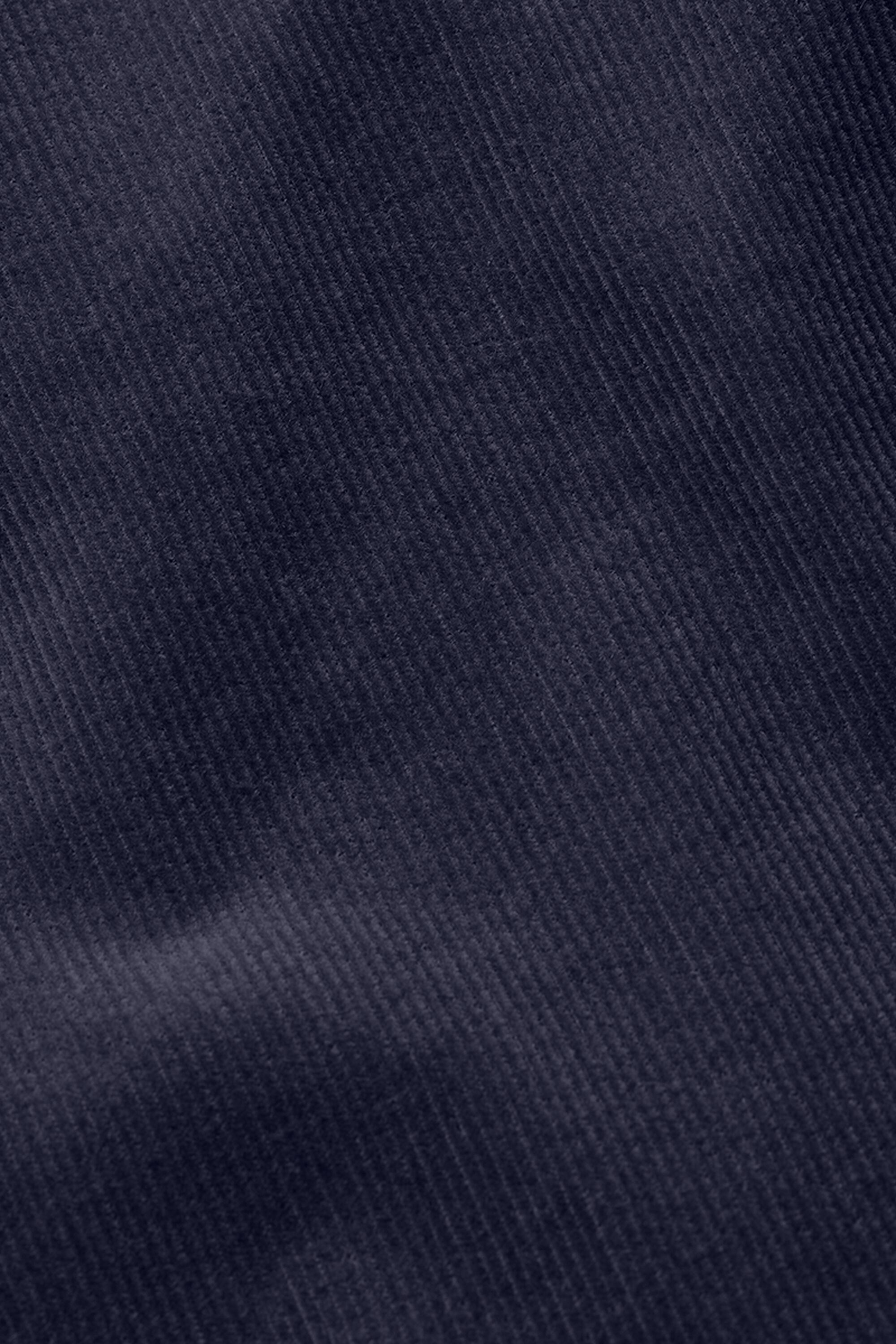 klassischer Blazer aus Babycord, Navy Blazer