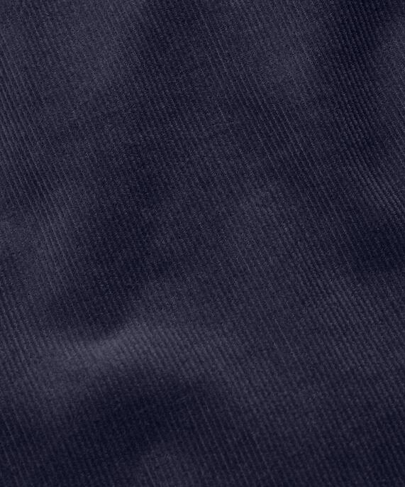klassischer Blazer aus Babycord, Navy Blazer