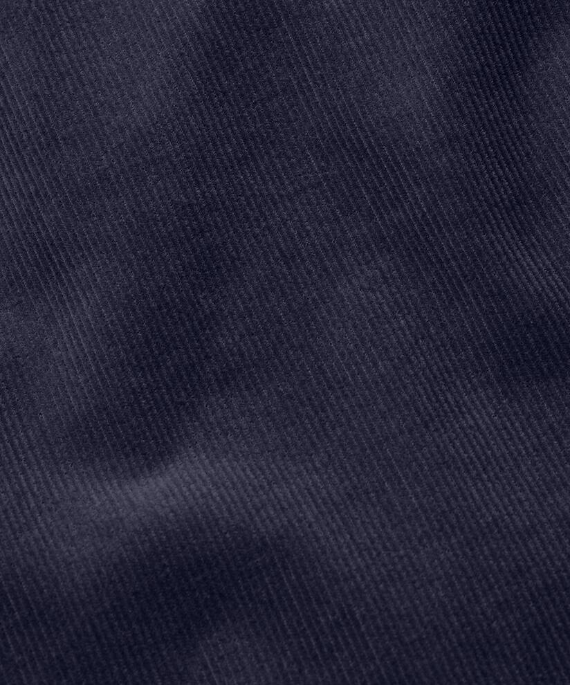 klassischer Blazer aus Babycord, Navy Blazer