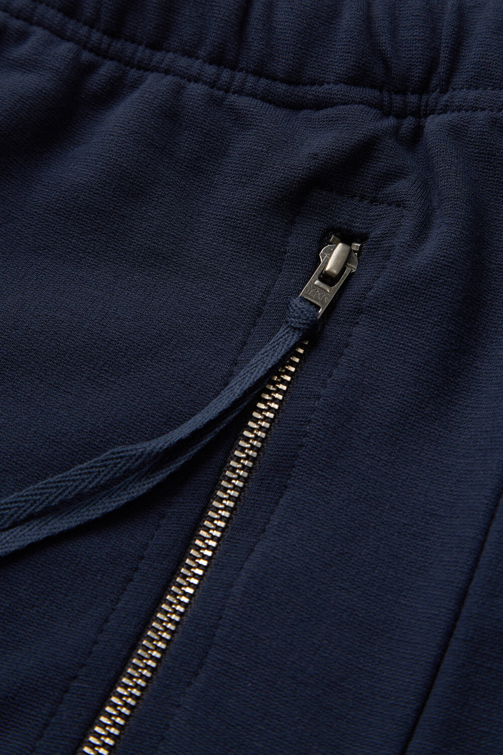Kn&ouml;chellange Hose aus Jersey, Navy