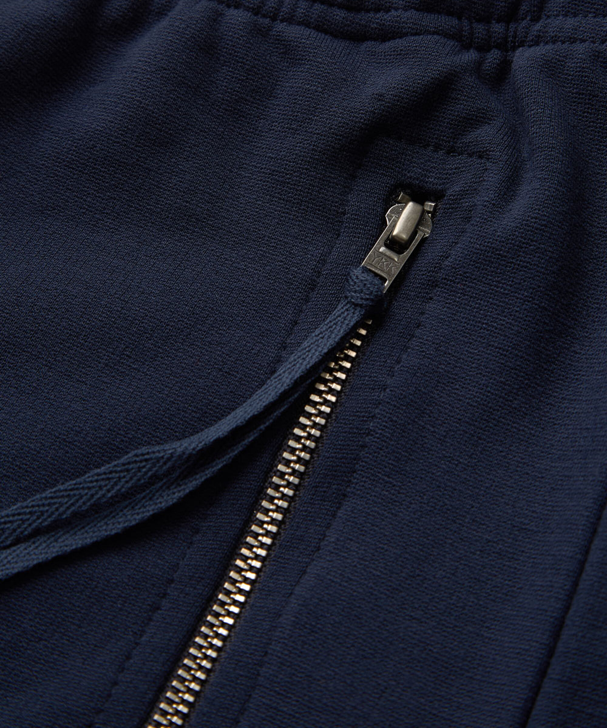 Knöchellange Hose aus Jersey, Navy