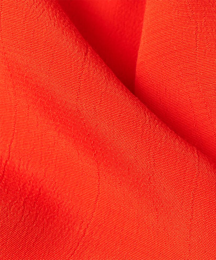 Hose aus Viskose mit Gummizug hinten, Poinciana