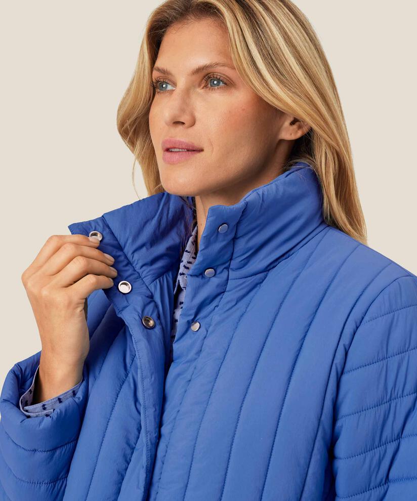 Jacke mit Stehkragen und Eingrifftaschen, Federal Blue