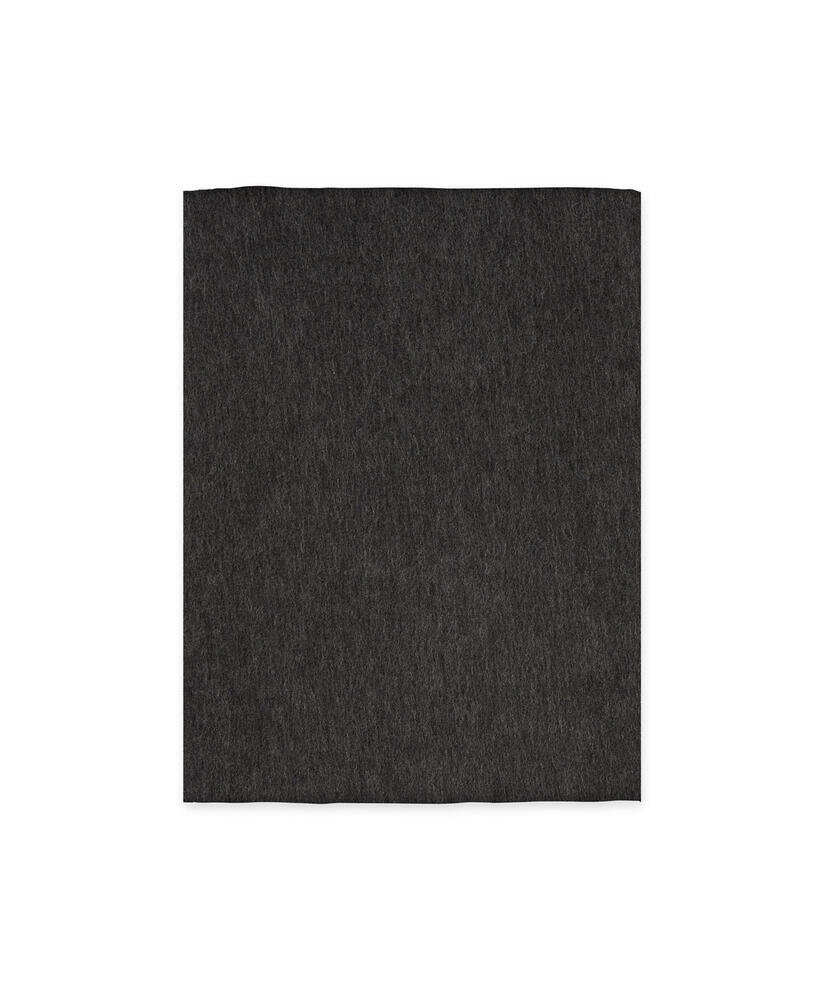 großer Wollschal mit Fransen, D. Grey mel.