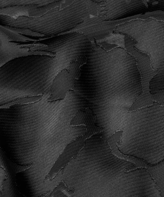 transparentes Spitzenshirt mit Drapierung auf der Rückseite, Black