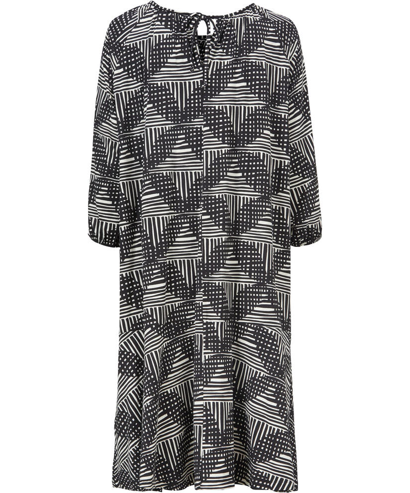 NYBELA JERSEY KLEID, Black