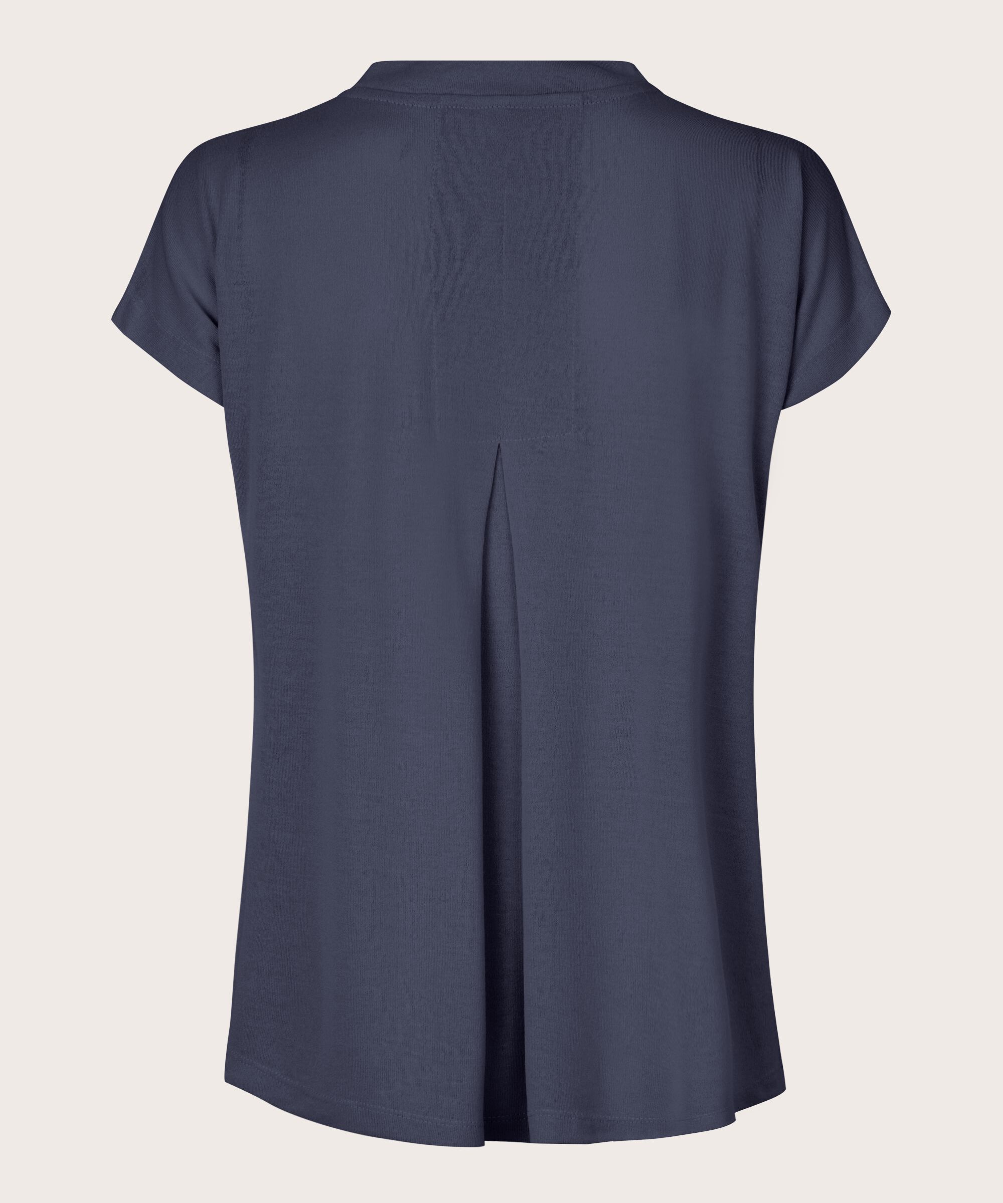 T-shirt Mit V-ausschnitt, Mood Indigo