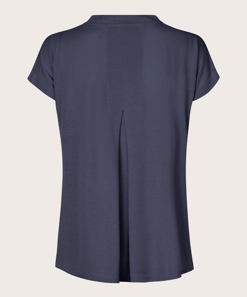 T-shirt Mit V-ausschnitt, Mood Indigo
