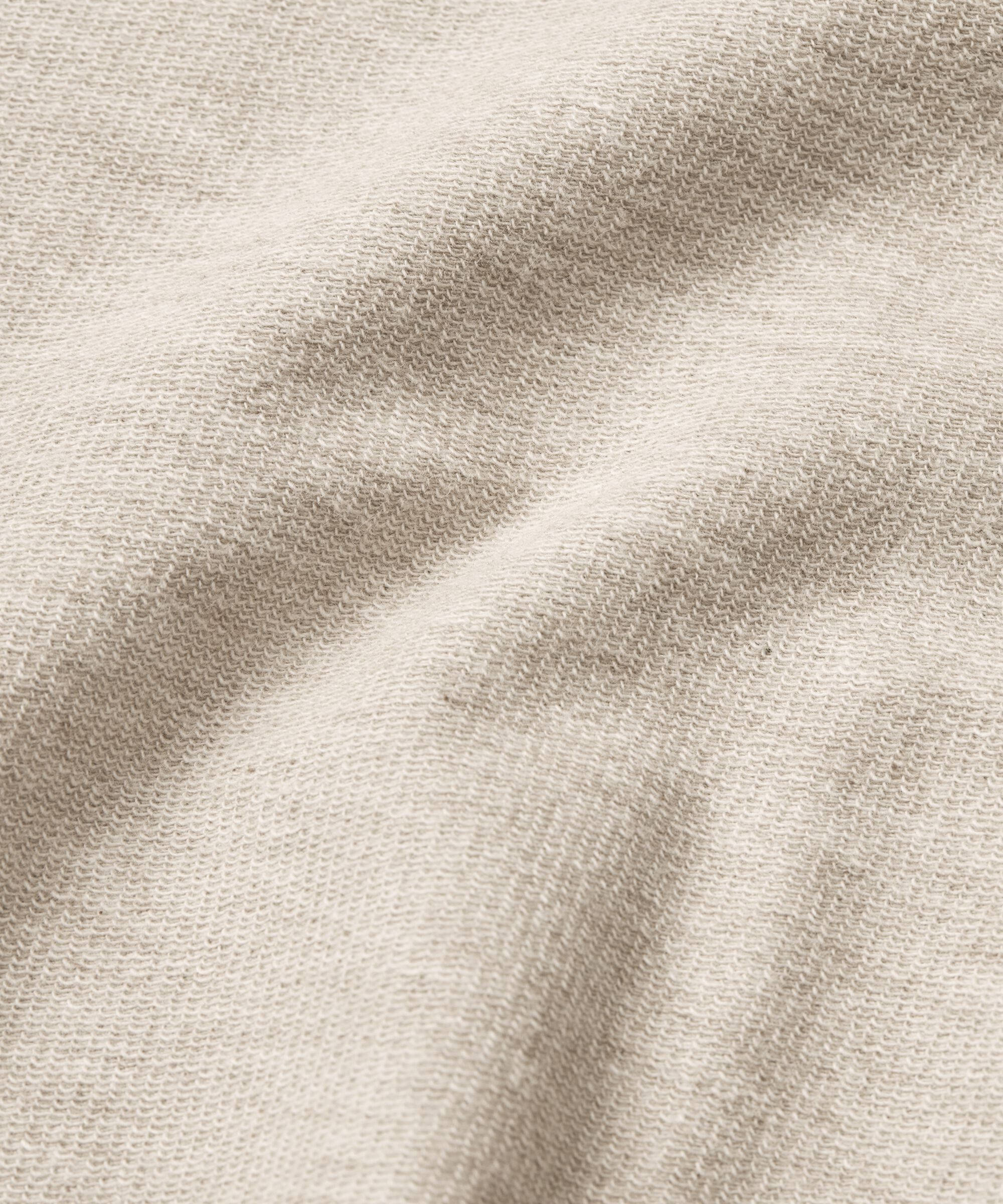 Jerseyhose mit elastischem Bund, Beige melange