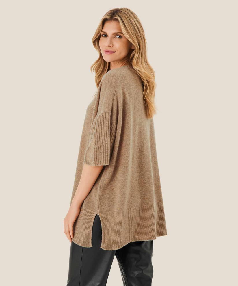 Strickpullover Mit Kaschmir-touch, Dijon
