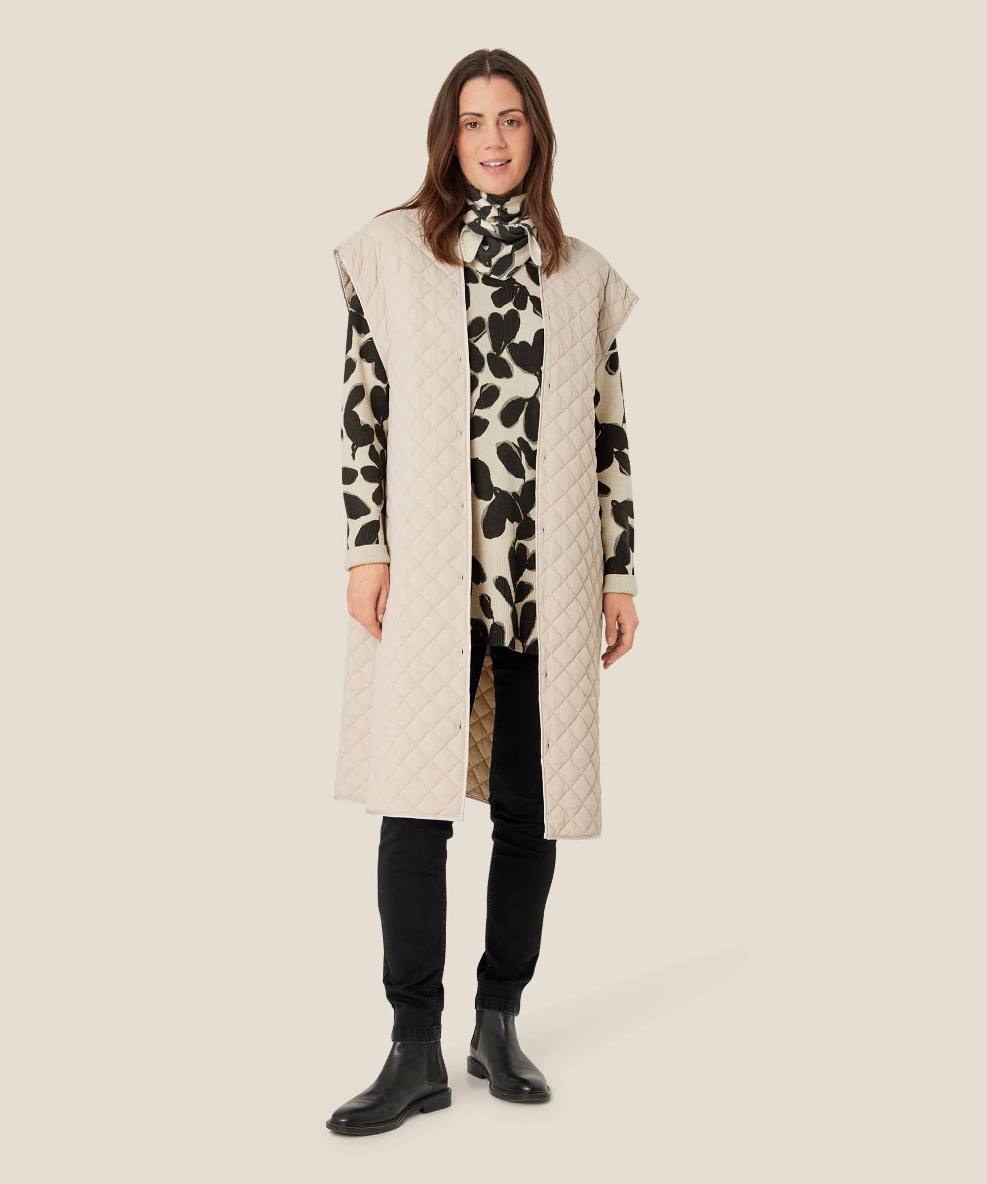 Mantel mit Gürtel und herausnehmbarem Futter, Pure Cashmere