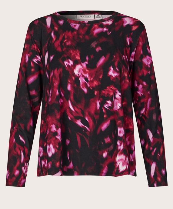 Shirt Mit Rundem Hals, Tawny Port