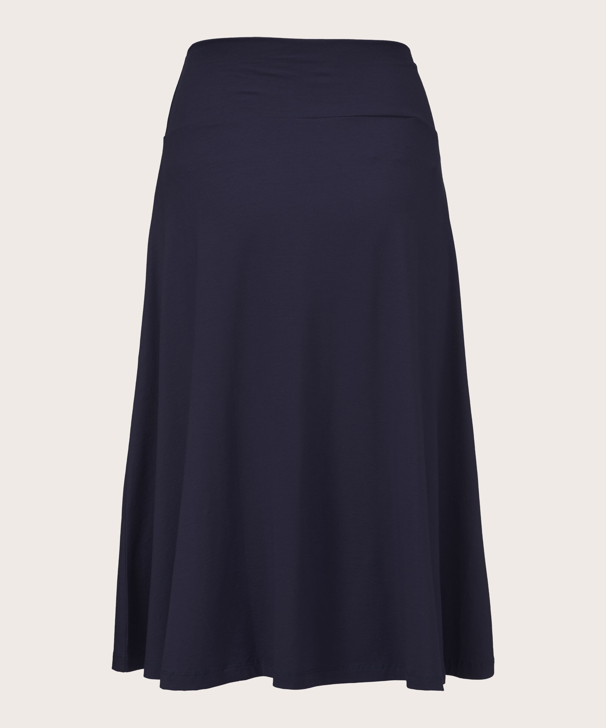 klassischer Jerseyrock mit Stretch, Navy