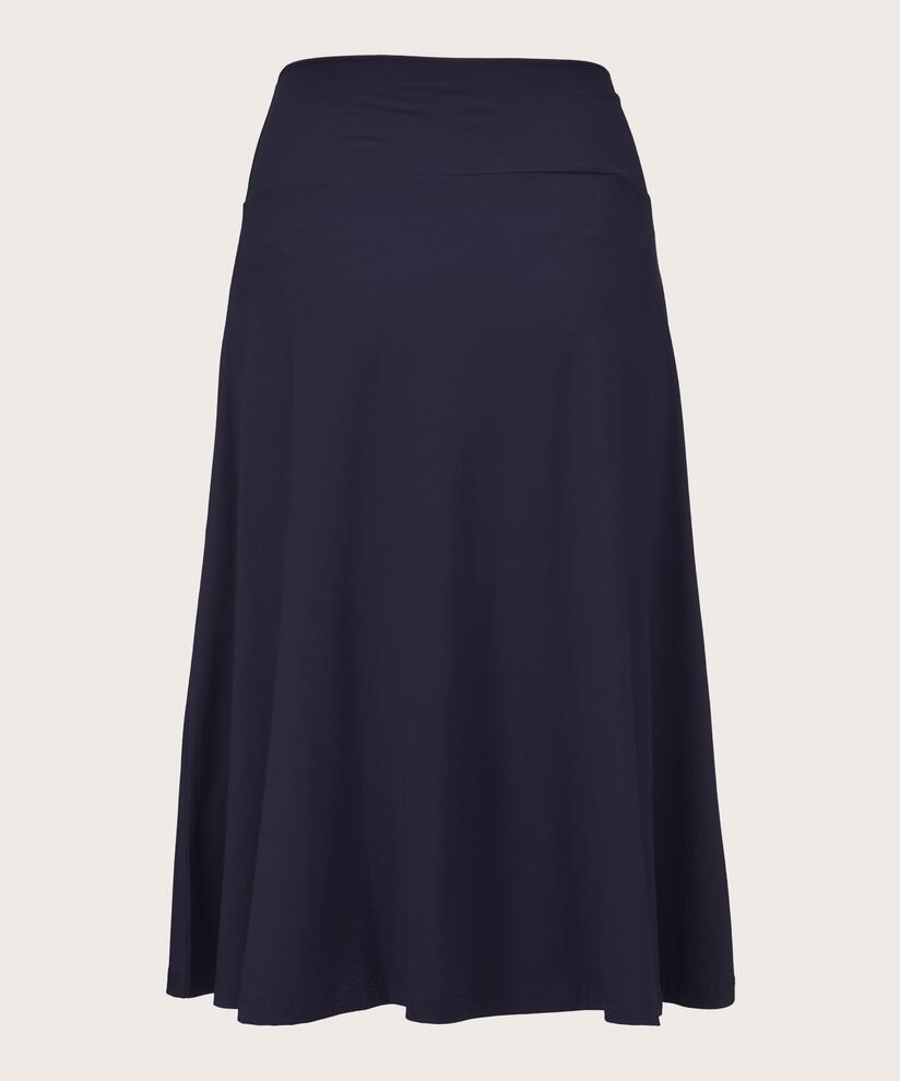 klassischer Jerseyrock mit Stretch, Navy