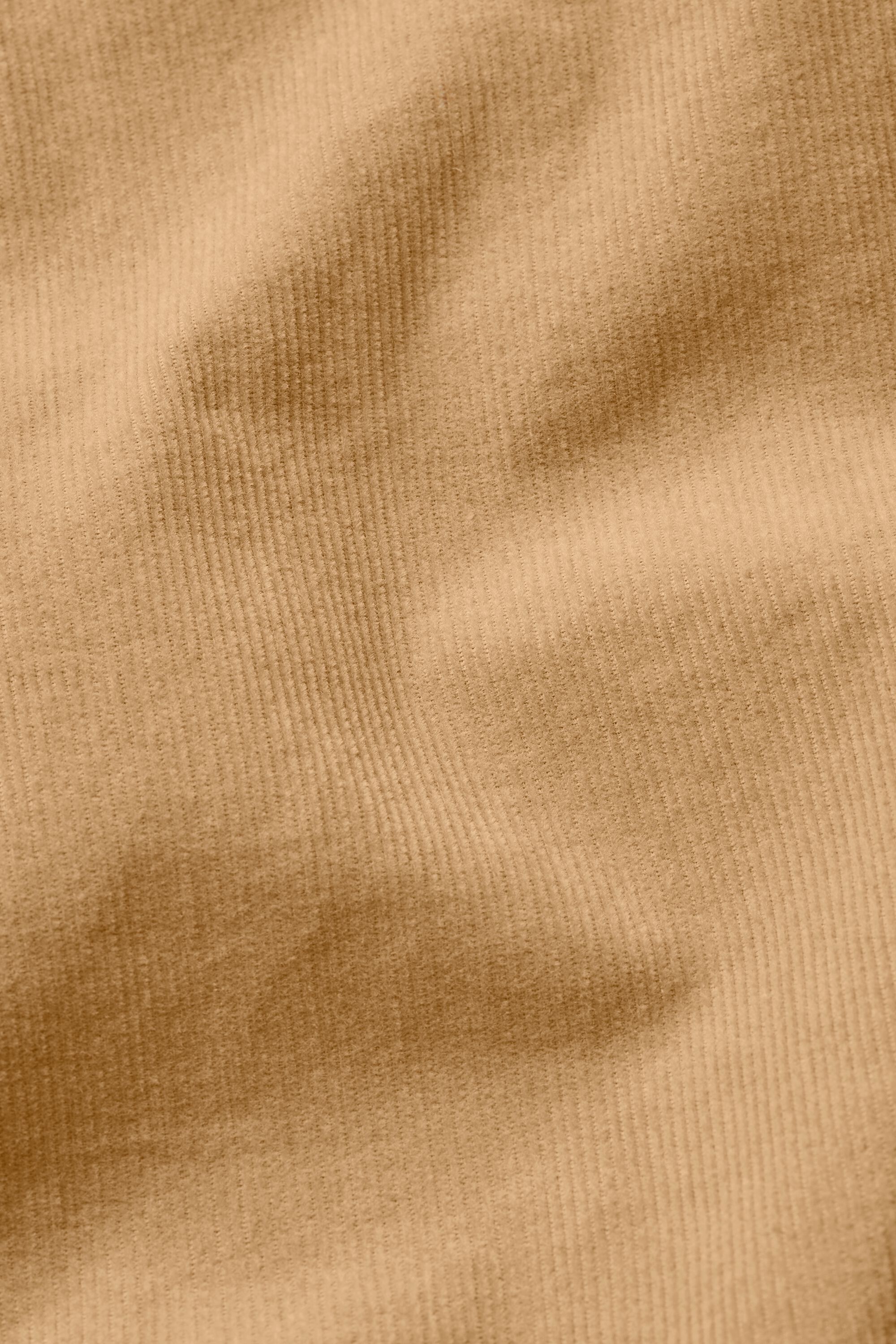 Cordhose mit Gummizug hinten, Travertine