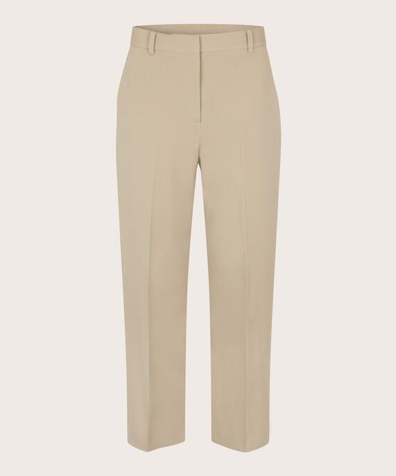 Schwere Baumwollhose Mit Eingrifftaschen, Plaza Taupe