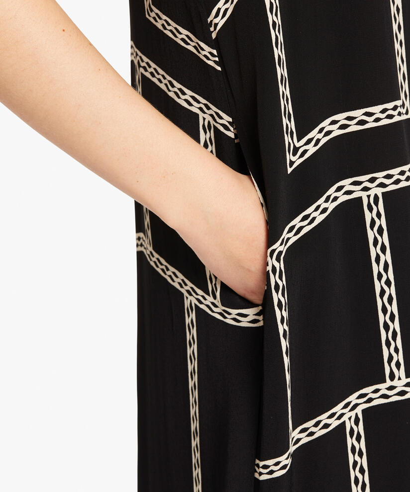 ODETTO KLEID, Black