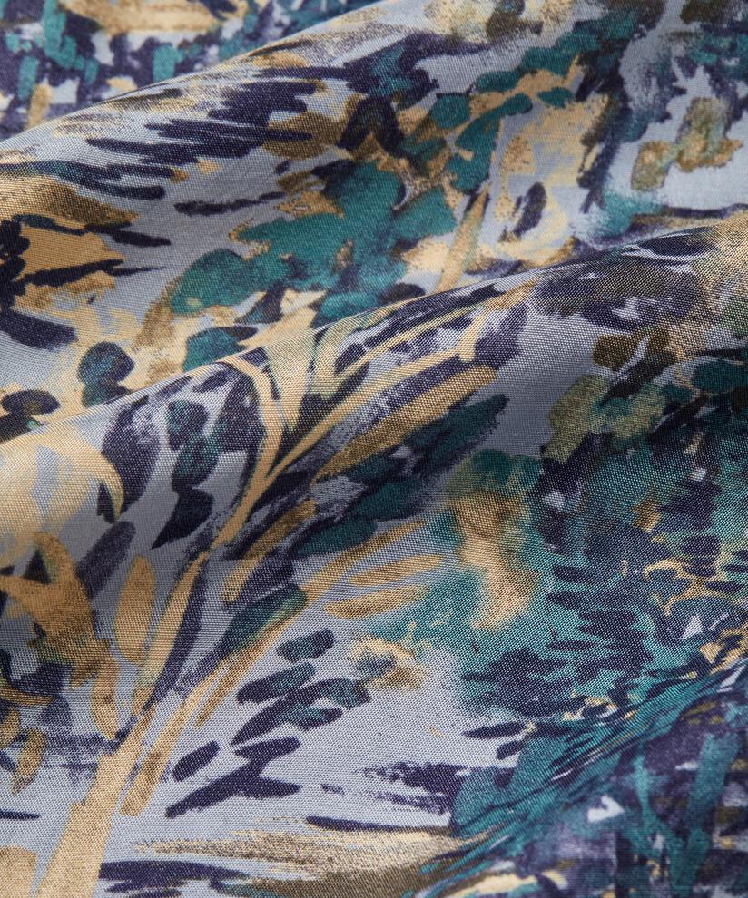 Viskosebluse mit V-Ausschnitt, Teal