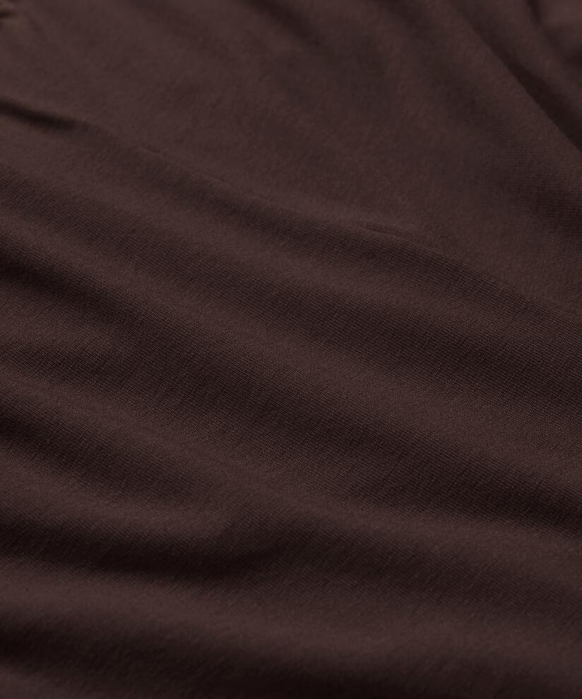 Lange Leggings Aus Weichem Jersey, Coffee Bean