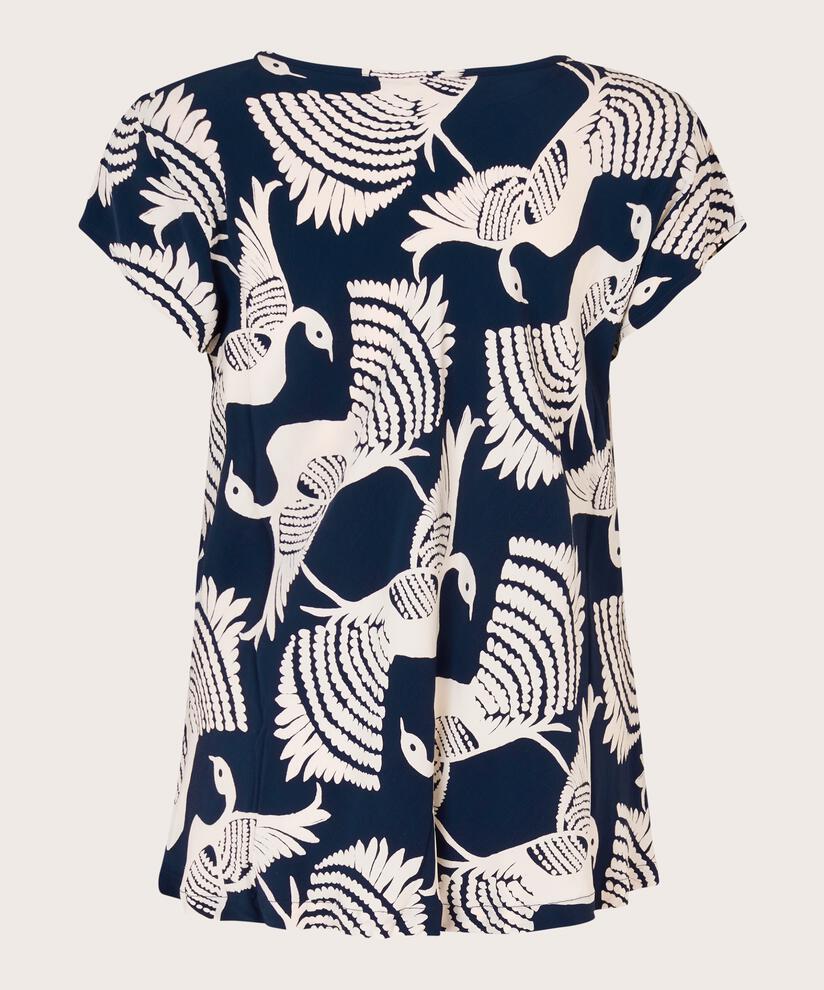 KALLO BLUSE, Navy Blazer