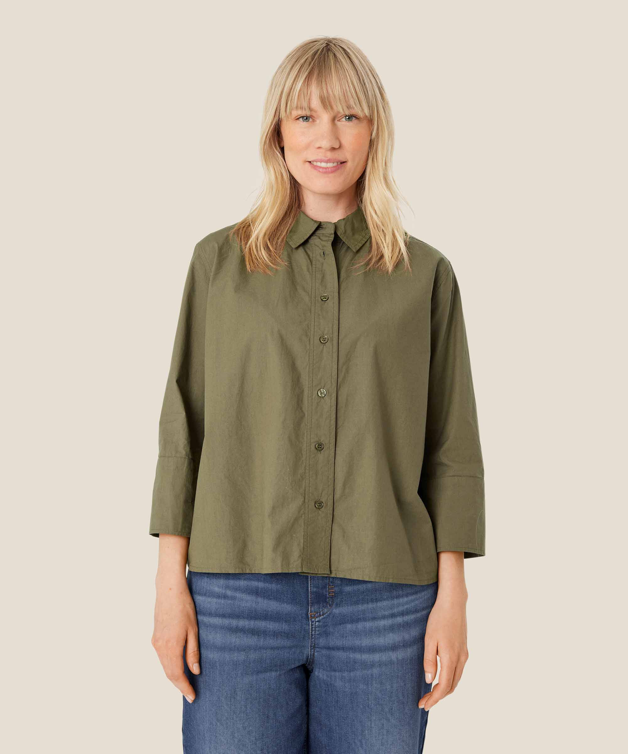 Baumwollshirt Mit 3/4 Ärmeln, Sea Turtle