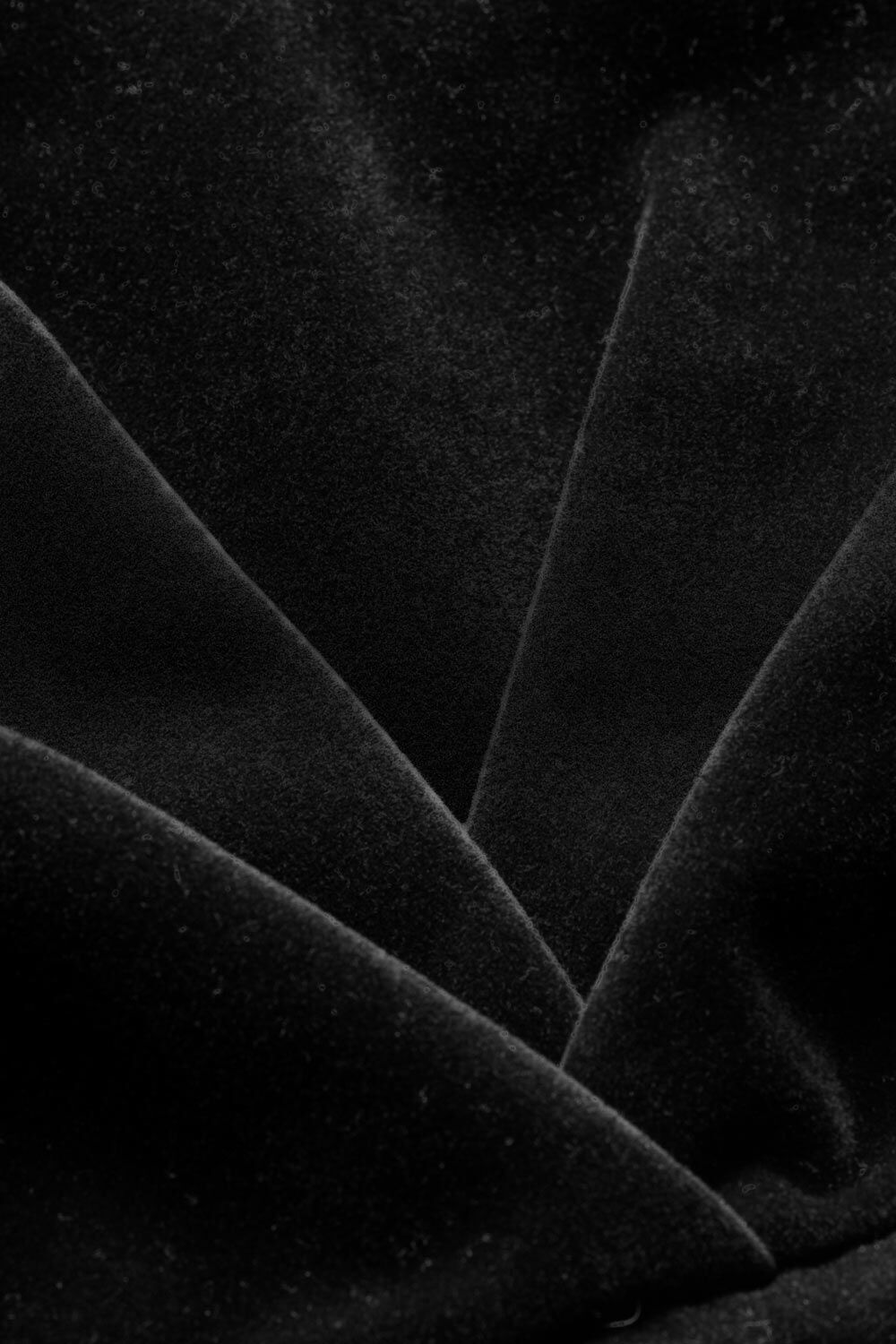 ROSELYNN VELOURS-CLUTCH, Black