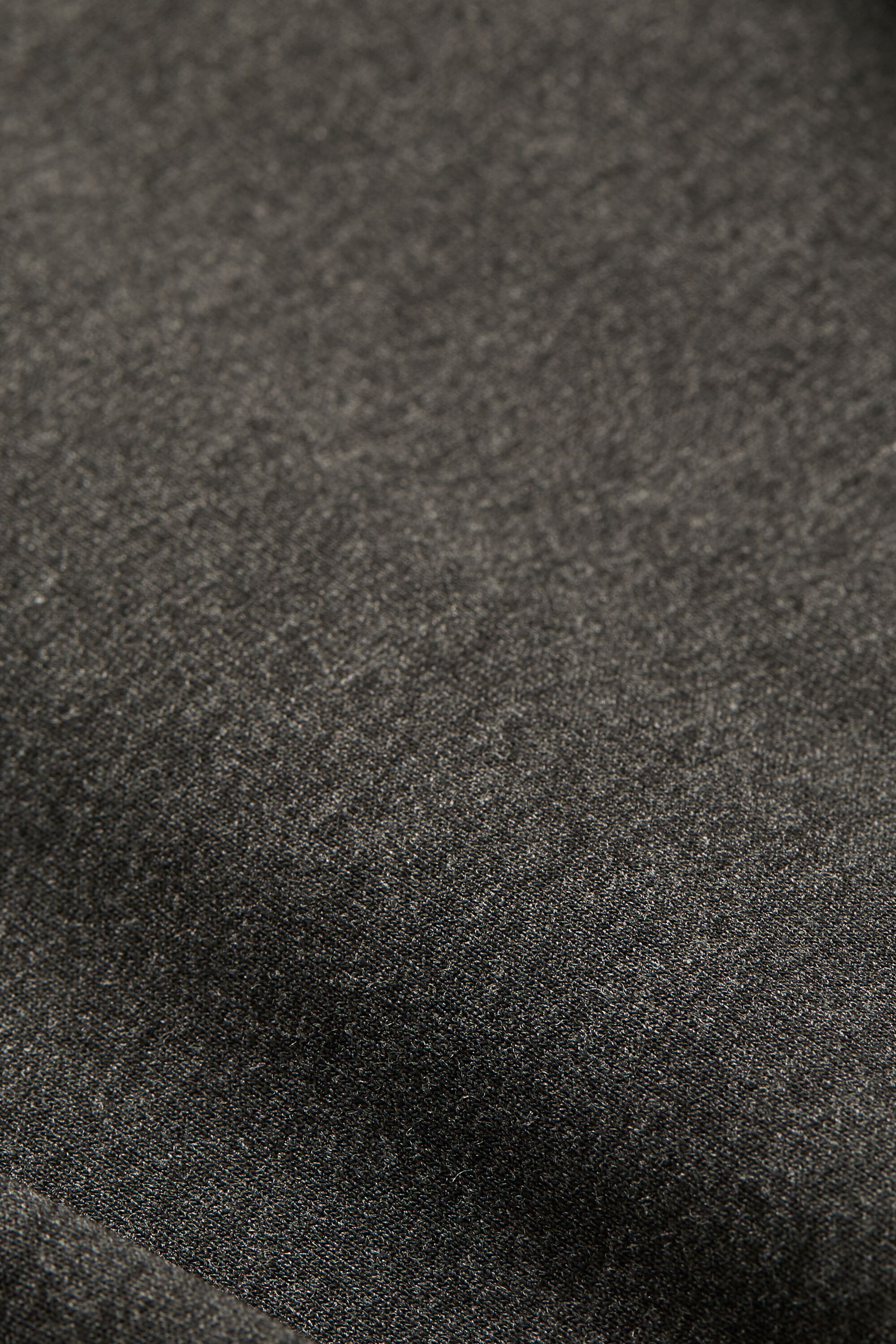 JERSEY-Tunika mit langen Ärmeln, D. Grey mel.