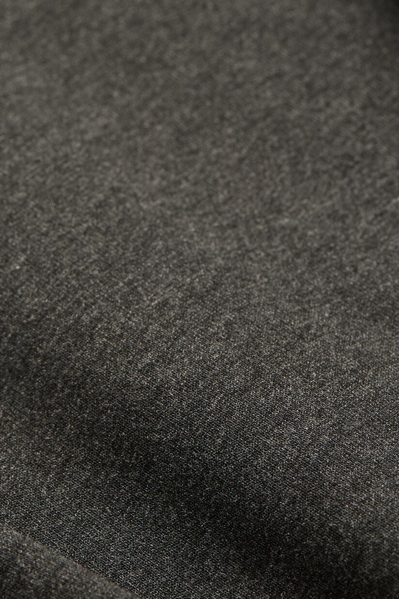 JERSEY-Tunika mit langen Ärmeln, D. Grey mel.