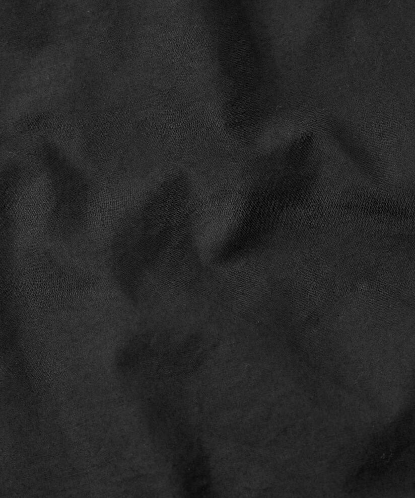 Baumwollshirt Mit 3/4 Ärmeln, Black