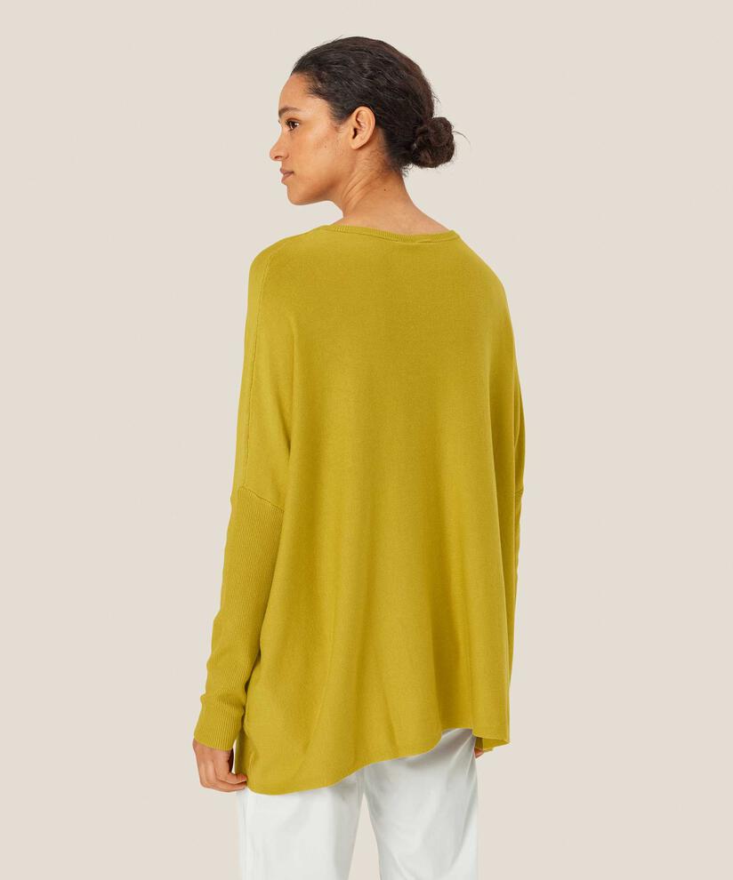 Oversize-pullover Mit Schmalen Ärmeln, Burnish Gold