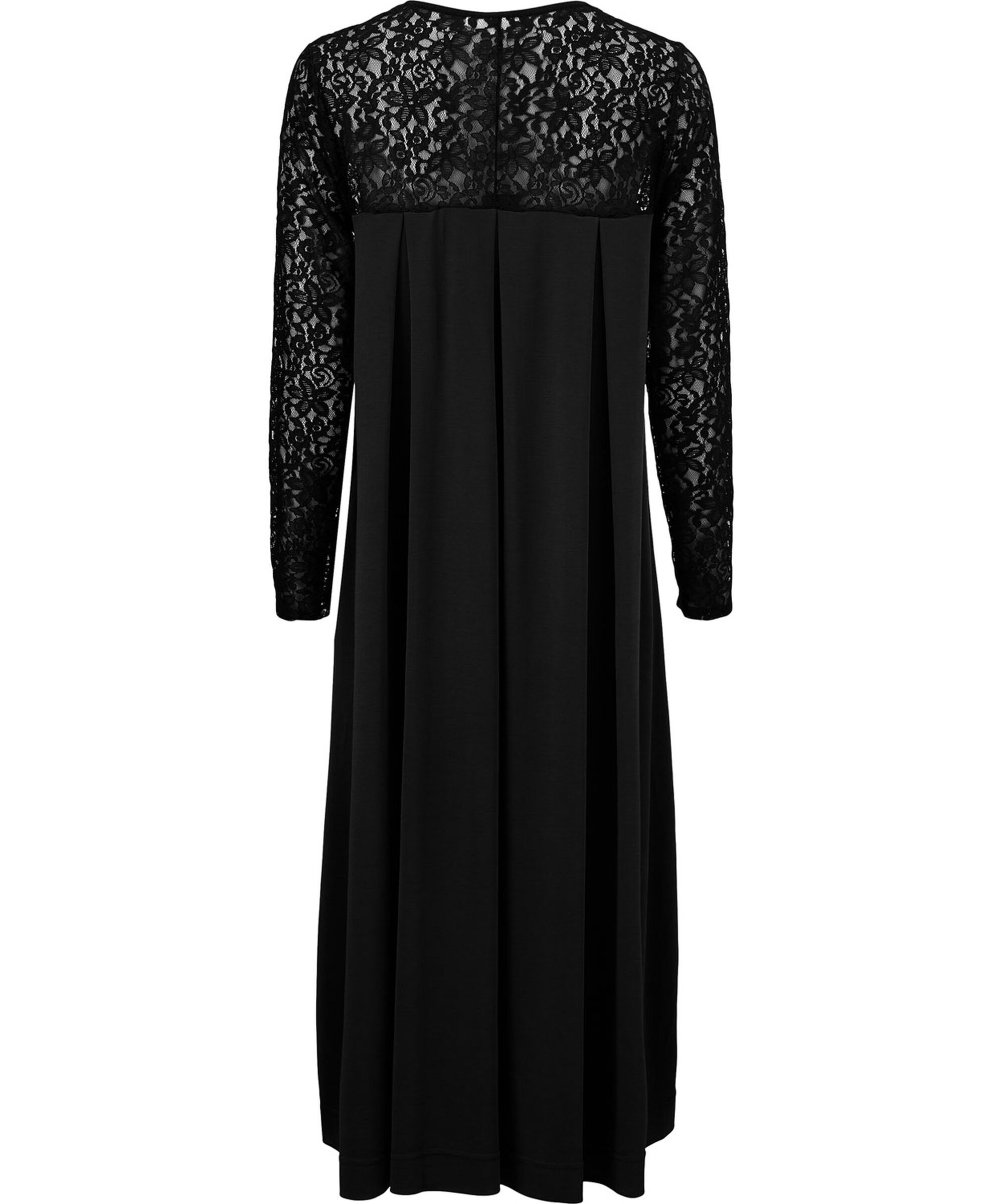 NERIDA JERSEY KLEID, Black