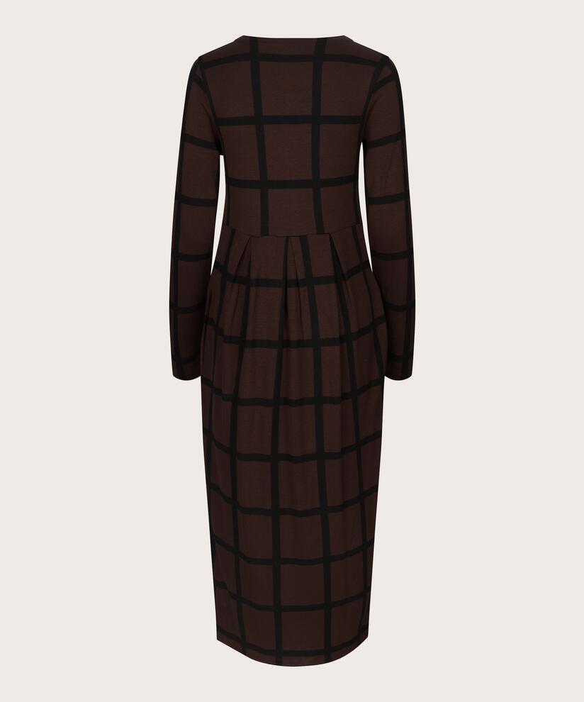 Nilana JERSEY Kleid, Coffee Bean, hi-res